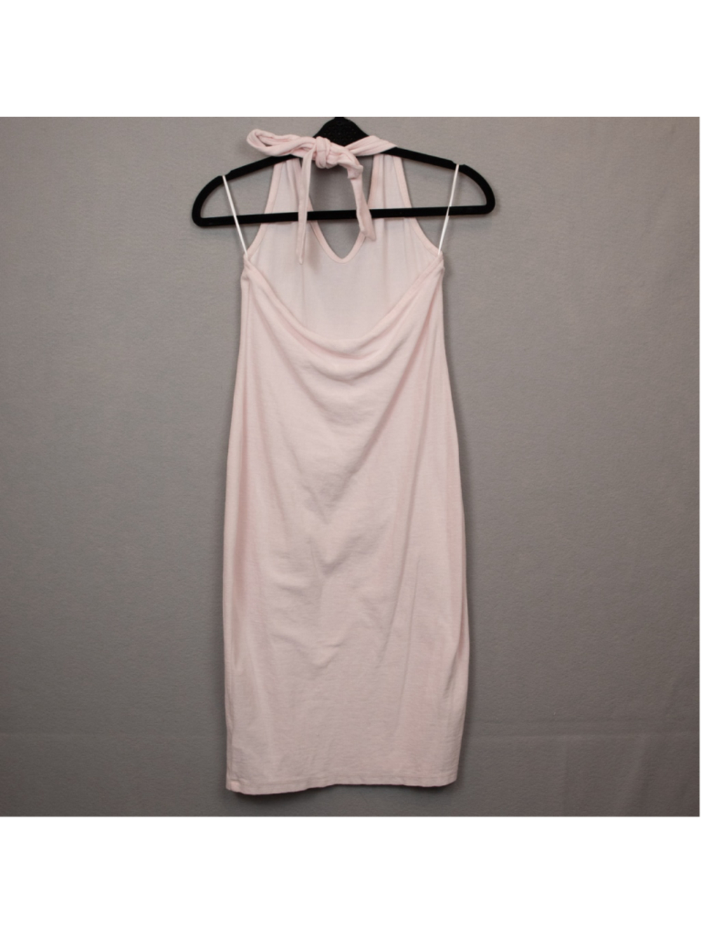 Standard James Perse pink terry cloth halter top dress-1 - Picture 4 of 4
